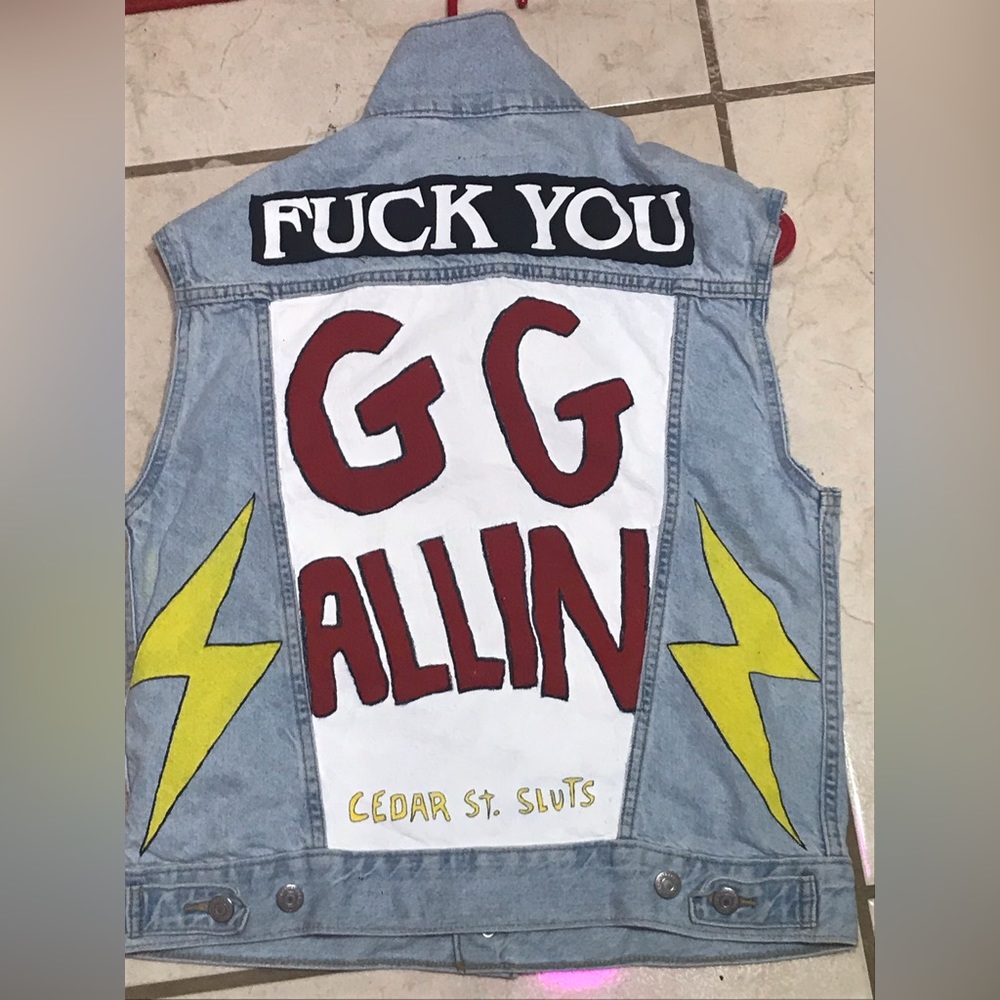 Sex Objects revamped “GG Allin Cedar St.” Vest